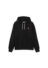 ellesse - Herren Hoodie - ISLINGTON OH HOODY, Sweatshirt, Sweater, Kapuze, Logo, einfarbig - Schwarz