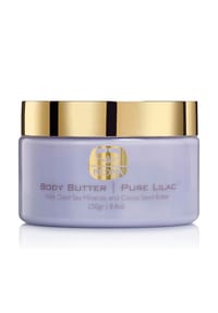 KEDMA - Nährende Body Butter Pure Lilac, ideal für trockene Haut und rissige Ellbogen - weiß
