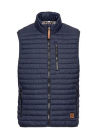 camel active - Steppweste, Stehkragen, für Herren - 47 NIGHT BLUE