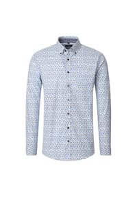 CASAMODA - Herren Freizeithemd Print Comfort Fit - Beige