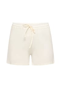 ESSENZA - Schlafanzug-Shorts Nori Uni , Tunnelzug, für Damen - 295 VANILLA