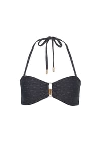 JOOP! - Bügel-Bikini-Top Diamond Cornflower - schwarz