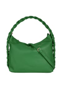 Samantha Look - Umhängetasche Echt Leder, Made In Italy - beige
