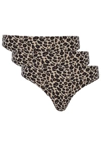 CHANTELLE - Damen Slip - SoftStretch, nahtlos, unsichtbar - Schwarz/Nude