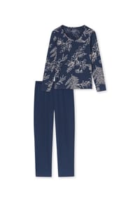 SCHIESSER - Schlafanzug Comfort Essentials - admiral