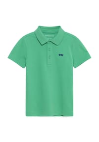 MANGUUN - Poloshirt, Knopfleiste, für Kinder - GREEN