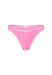 MODA MINX - Bikinihose Scrunch aus strukturiertem Scrunch-Material - Candy Pink