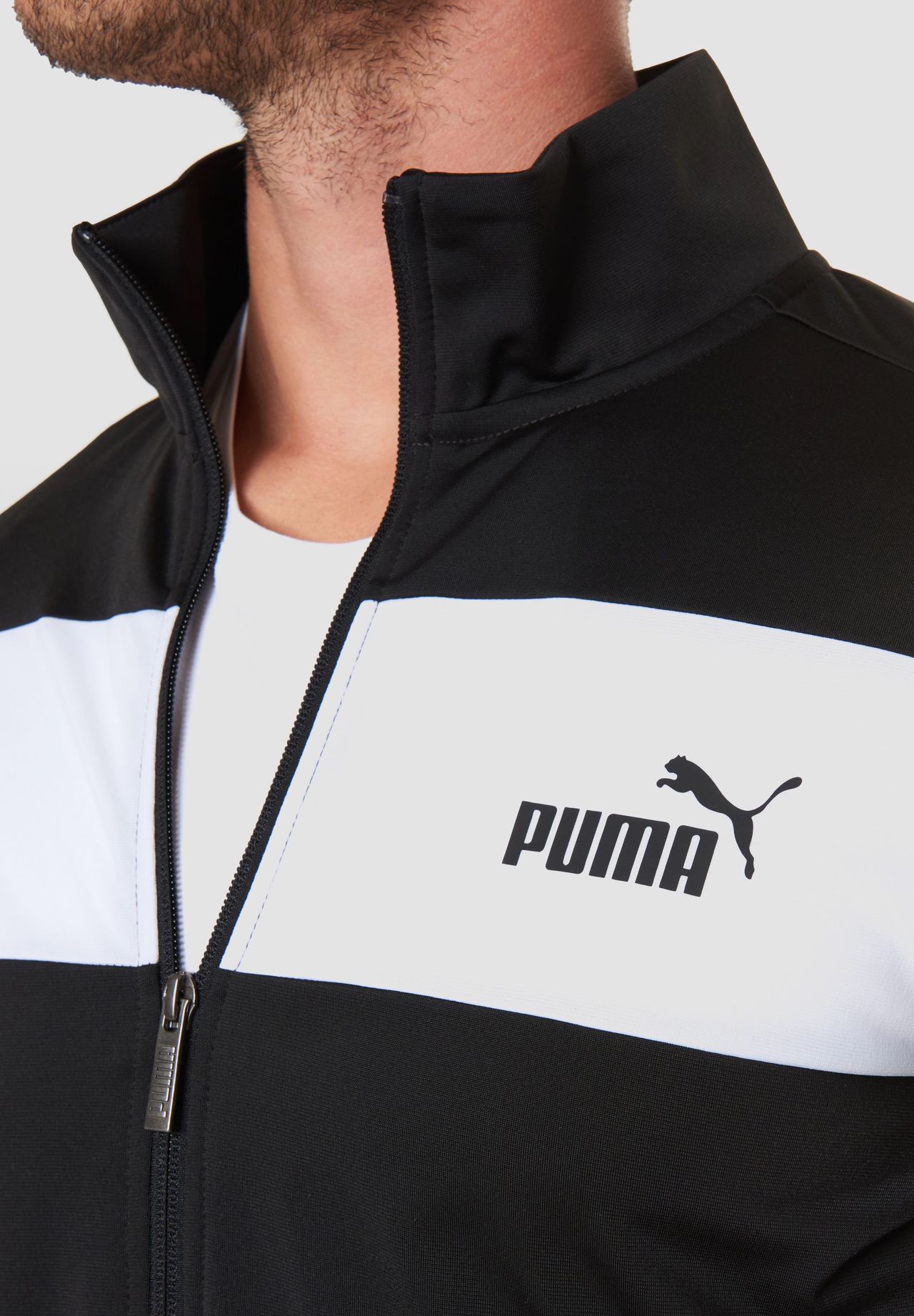 PUMA® Trainingsanzug, Logo-Print, Tunnelzug, für Herren | GALERIA 