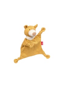 sigikid® - Mini-Schnuffeltuch Bär ,  für Babys und Kleinkinder - gelb