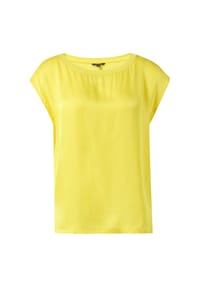 comma, - T-Shirt, Kappärmel, für Damen - 1203  YELLOW