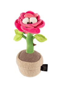 sigikid® - Plüschblume Muttertagsrose Rosmarie – Vergessdichnie, BeastsTown ,  für Erwachsene und Kinder - bunt