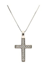 MANGUUN - Damen Kette mit Anhänger, 925er Silber - SILBER