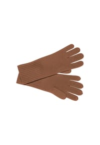 SEEBERGER - Cashmere Fingerhandschuhe 18603-0 - aubergine
