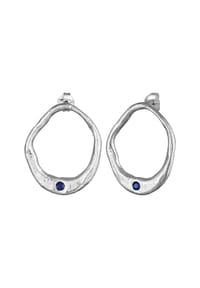 HAZE & GLORY - Ohrringe Topas Ohrstecker - Lola 925 Silber - Silber