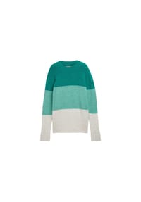 DENIM TOM TAILOR - Pullover, Stehkragen, für Damen - 36480 GREEN BEIGE