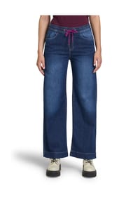 CARTOON - Jeanshose, Gummibund, Tunnelzug, für Damen - 8620 DARK BLUE DNM