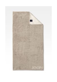 JOOP! CLASSIC DOUBLEFACE Duschtuch 80x150 cm, Sand - JOOP! CLASSIC DOUBLEFACE - Anthrazit