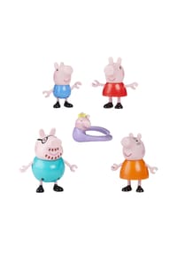 Hasbro - Peppa Pig - Fünfköpfige Familie - 
