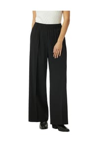 comma, CASUAL IDENTITY - Stoffhose, Bügelfalte, Wide Leg, für Damen - 9999 GREY/BLACK