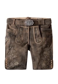 STOCKERPOINT - Trachtenlederhose Bastian - grau gespeckt