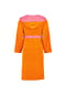 VOSSEN® Bademäntel unisex Kapuze Poppy electric orange/prim rose - 0033 Bild 2