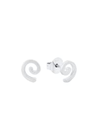 amor - Ohrstecker für Damen, 925 Sterling Silber | Schnecke - Silber