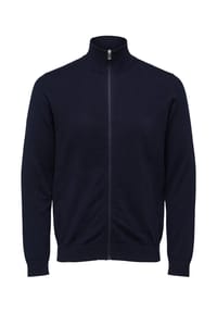 SELECTED - Strickjacke Berg - Schwarz