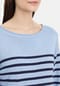 GALERIA essentials Pullover, Rundhalsausschnitt, Langarm, Streifen, für Damen Bild 6