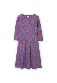 KITE - Damen Berry Ditsy Beechwood Jersey Kleid Bio-Baumwolle - Bunt