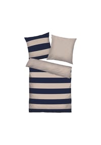 TOM TAILOR - Renforcé-Bettwäsche - 014 DARK NAVY & SU