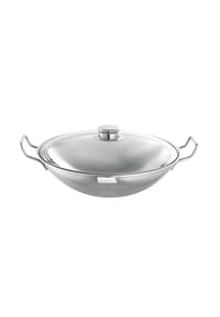 SCHULTE-UFER® - Wok, Güteglasdeckel Bo-Lang i - EDELSTAHL