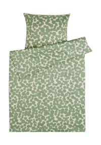 GALERIA home - Satin-Bettwäsche - GREEN DOTS