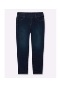 sheego - Schlupfjeans - black denim