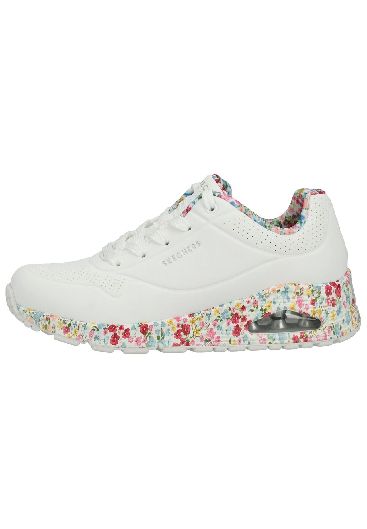 Skechers® Uno Sneaker "Majestic Garden", Memory Foam, FüR Damen, Weiß, 36