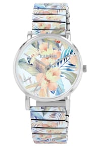 RAPTOR Raptor - Damen Quarz Armbanduhr Colorful Edition mit Edelstahlzugarmband - Mineralglas - Colorful Edition 1