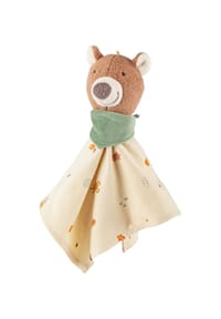 sigikid® - Schnuffeltuch sigibaby ,  für Babys und Kleinkinder - beige/braun