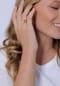 elli. Ring Synthetische Perlen Stapelring Klassik 3Er Set 925 Silber Bild 4