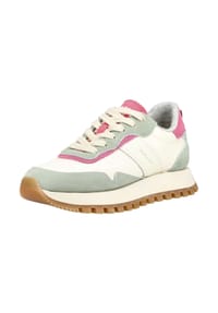 GANT - Veloursleder/Textil Sneaker - Weiß/Pink