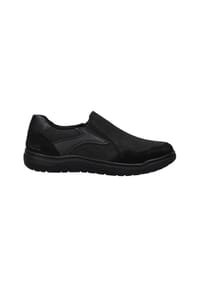 JOSEF SEIBEL - Herren Slipper Baxter 04, black-black - black-black