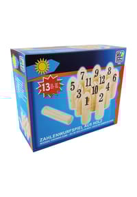 HAPPY PEOPLE® - Zahlenwurfspiel Mölkky, 13-teilig - 