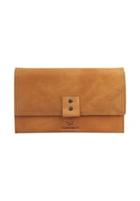 SANSIBAR - Geldbörse Echt Leder - cognac