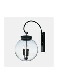 LOBERON - Außenwandlampe Serenaro antikschwarz - antikschwarz
