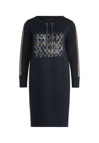 BETTY BARCLAY - Jerseykleid mit 3/4 Arm - dunkelblau