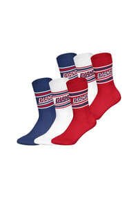 NFL - Freizeitsocken NY Giants Crew - WHT/RED/DBL
