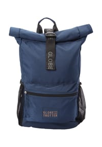 GLOBETROTTER - Rucksack, Rolltop, RFID-Schutz - BLACK/BLACK