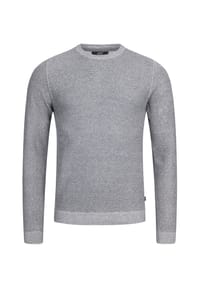 JEFF - Strickpullover Crespo - Black