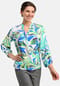BICALLA Bluse mit Tropical-Print in Grün/Blau Bild 5