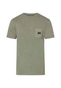 GLOBETROTTER - T-Shirt, Baumwolle, für Herren - KHAKI