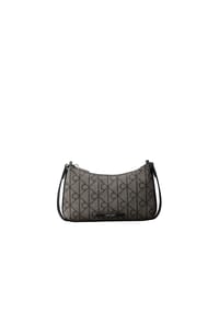 Calvin Klein EMBLEM JACQUARD - Schultertasche,Reißverschluss, für Damen - 7UL LOTU BEIGE/BLK