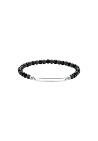 Thomas Sabo - Gravierbares Armband mit Beads - silberfarben